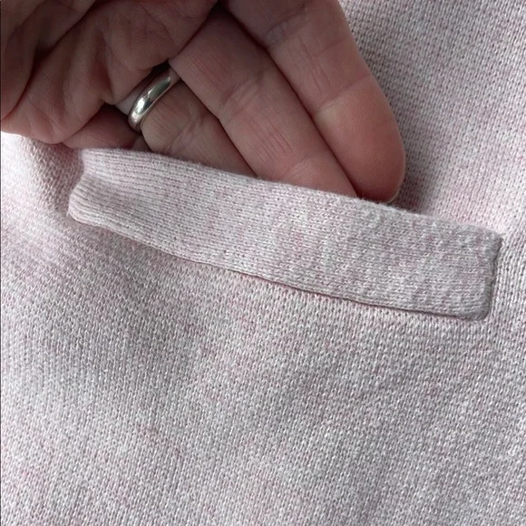 J. Crew Factory Knit Pink Blazer Tailored Minimalist Design, XXS. - Picture 4 of 4